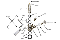 <!--Replacement Probe Washer - Fits Bottom of 45, 55S-1, 768-1 and 758 - 3-->