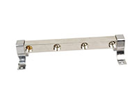 <!--4-Way Outlet Plated Manifold Less Aircock-->