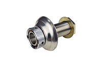 3 Inch (in) Length 304 Stainless Steel Shank with Stainless Steel Flange