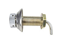 <!--3 Inch (in) Length 304 Stainless Steel Elbow Shank (1333CFXSA)-->