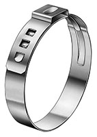 10.5 Galvanized Oetiker Stainless Steel Stepless Clamp