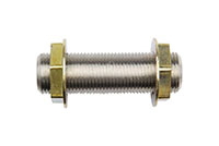 <!--4 Inch (in) Size Plated Cooler Coupler-->