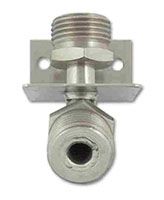 Stainless Steel Wall Bracket Male x Male Thread