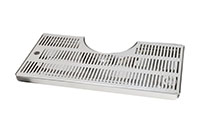 Stainless Steel Deluxe Drip Tray with Stainless Steel Grid for Ceramic Towers