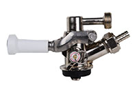 <!--Sankey Lever Handle Low Profile D Coupler with Male Thread-->