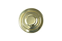 3 Inch (in) Diameter Brass Cap