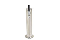 1 Faucet 16 Inch (in) Height Single Column Wine Tower with 304 Stainless Steel