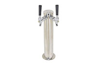 <!--16 Inch (in) Height Extra Tall Single Chrome Plated Column Tower (0619X-16)-->
