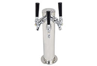 <!--3 Faucet Single Column Wine Tower-->