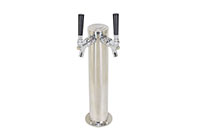 <!--14 Inch (in) Height Two Faucet Single Column Tower-->