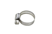 7/8 Inch (in) Maximum Outside Diameter Stainless Steel Adjustable Clamp