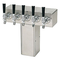 <!--600 Series 5 Faucet Air Cooled T-Tower with Square Base-->