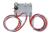 Two Product Air Distributor Panel with Cornelius Regulator Two Product Air Distributor Panel with Cornelius Regulator