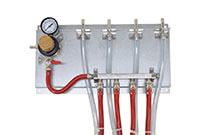 Four Product Air Distributor Panel with Tap-Rite Regulator