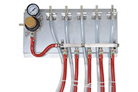 Five Product Air Distributor Panel with Tap-Rite Regulator