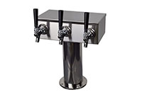 700 Series 3 Faucet Air Cooled National Sanitation Foundation (NSF) Listed T-Tower with 4 Inch (in) Round Base