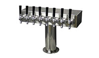 <!--700 Series 8 Faucet Glycol Ready T-Tower with 4 Inch (in) Round Base-->