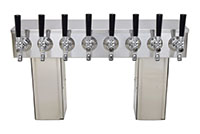 700 Series 8 Faucet Glycol Ready Pass-Thru National Sanitation Foundation (NSF) Listed Tower
