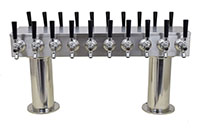 20 Faucet Double Sided Pass-Thru Tower