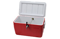 50 Feet (ft) Length and 48 Quarts (qt) Capacity One Faucet Coil Box with Stainless Steel Contact