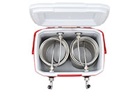 100 Feet (ft) Length Double Faucet Coil Box with 304 Stainless Steel Contact