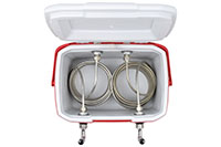 70 Feet (ft) Length Double Faucet Coil Box with 304 Stainless Steel Contact