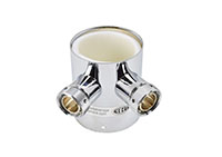 Double Chrome Tower Extension with Shank