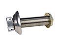 4 Inch (in) Length Complete Shank with Stainless Steel Flange (1334CFX-5)