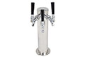 Three Faucet Single Column Tower