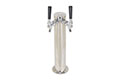 <!--16 Inch (in) Height Extra Tall Single Chrome Plated Column Tower (0619X-16)-->