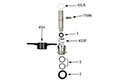 Wing Handle Sankey Tap Head for Picnic Pump "D" System - 2