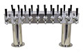 <!--20 Faucet Double Sided Stainless Steel Pass-Thru Tower-->