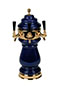 <!--3 Faucet Physical Vapor Deposition (PVD) Brass Ceramic Wine Tower-->