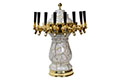 8 Faucet Beige Marble Mushroom Ceramic Tower - 4