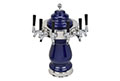 6 Faucet Black Marble Mushroom Ceramic Tower (0884C-6) - 2