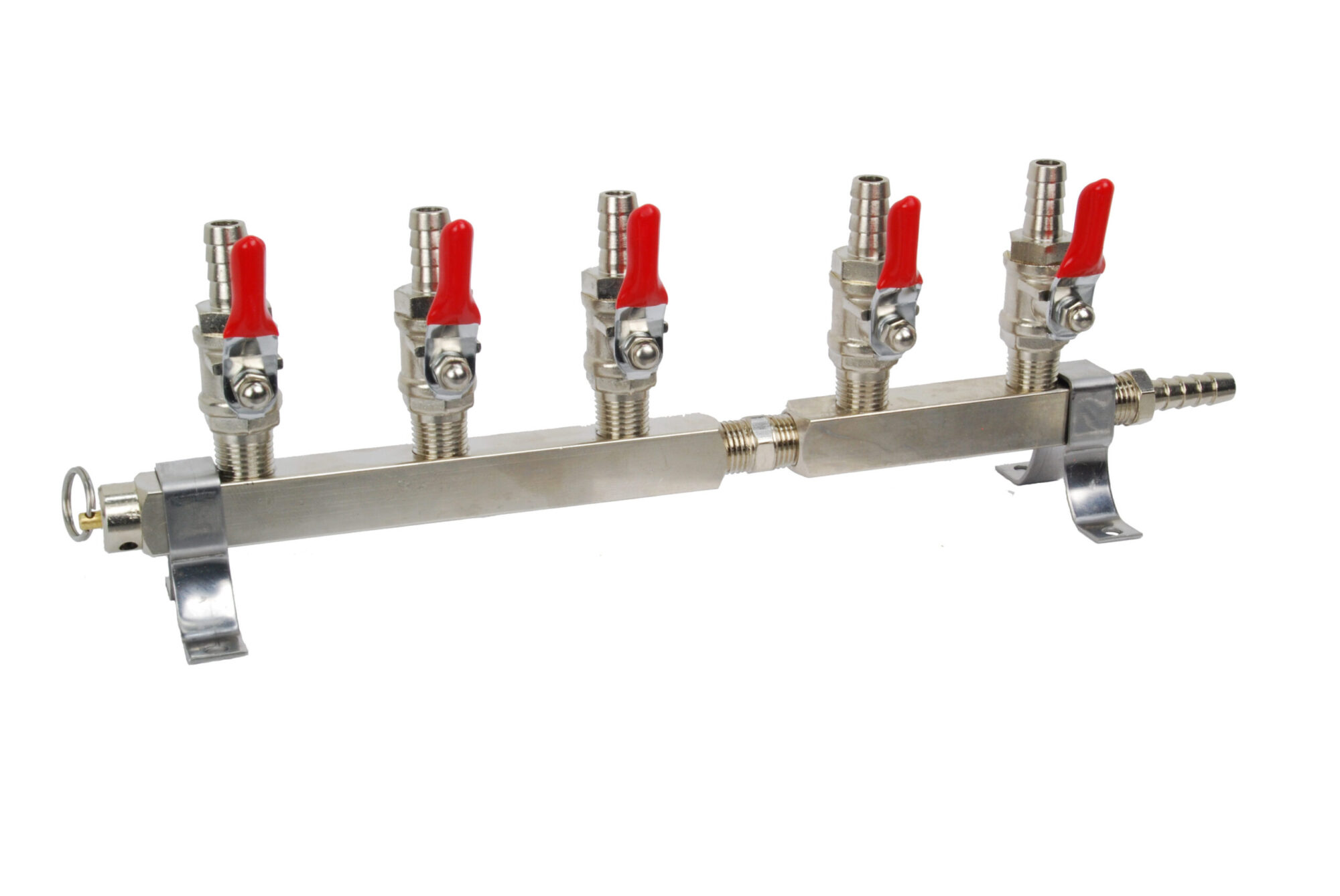 125CS Five Product Air Manifold - Barb/Safety