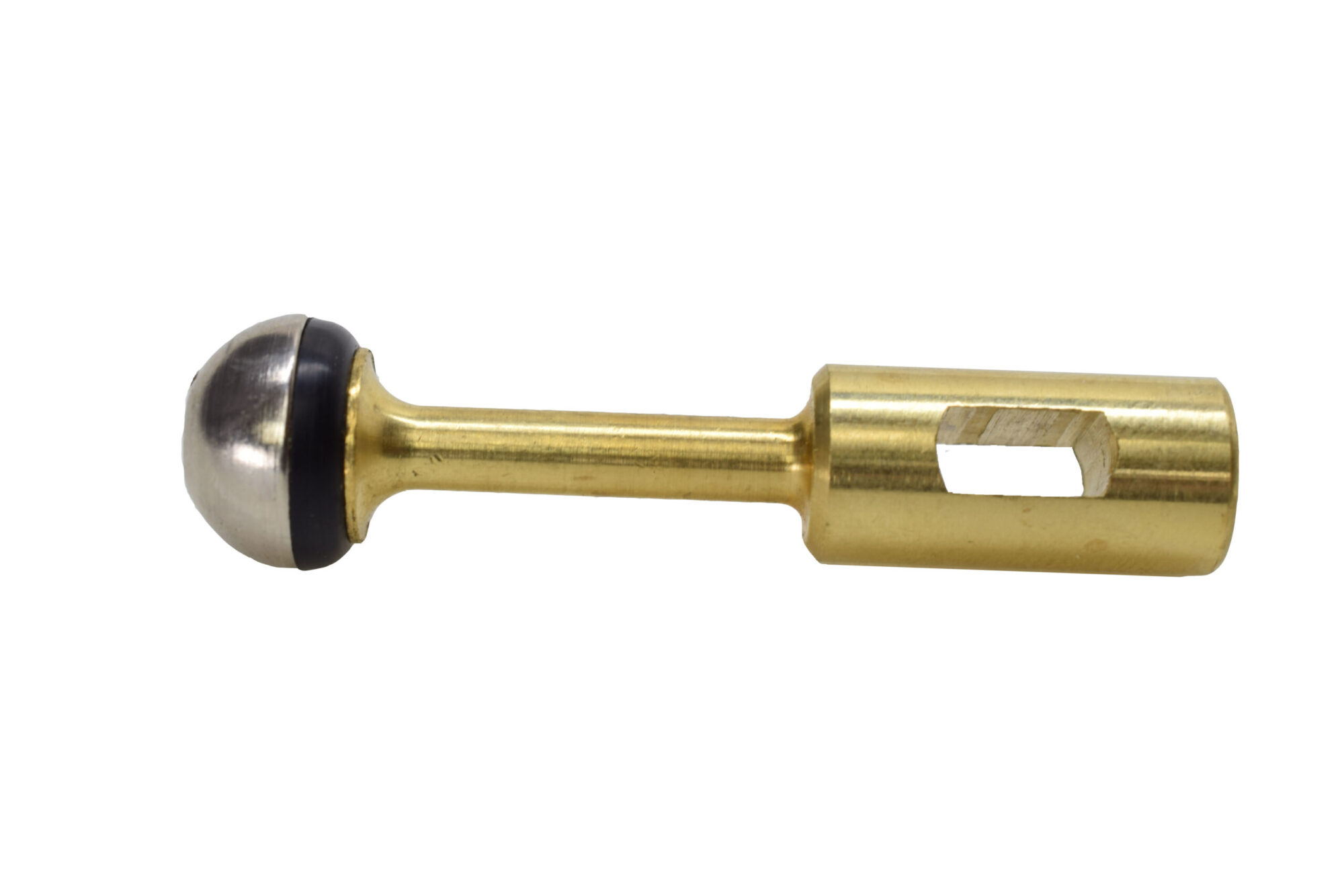 1322BA Brass Shaft Complete with Nut and Washer
