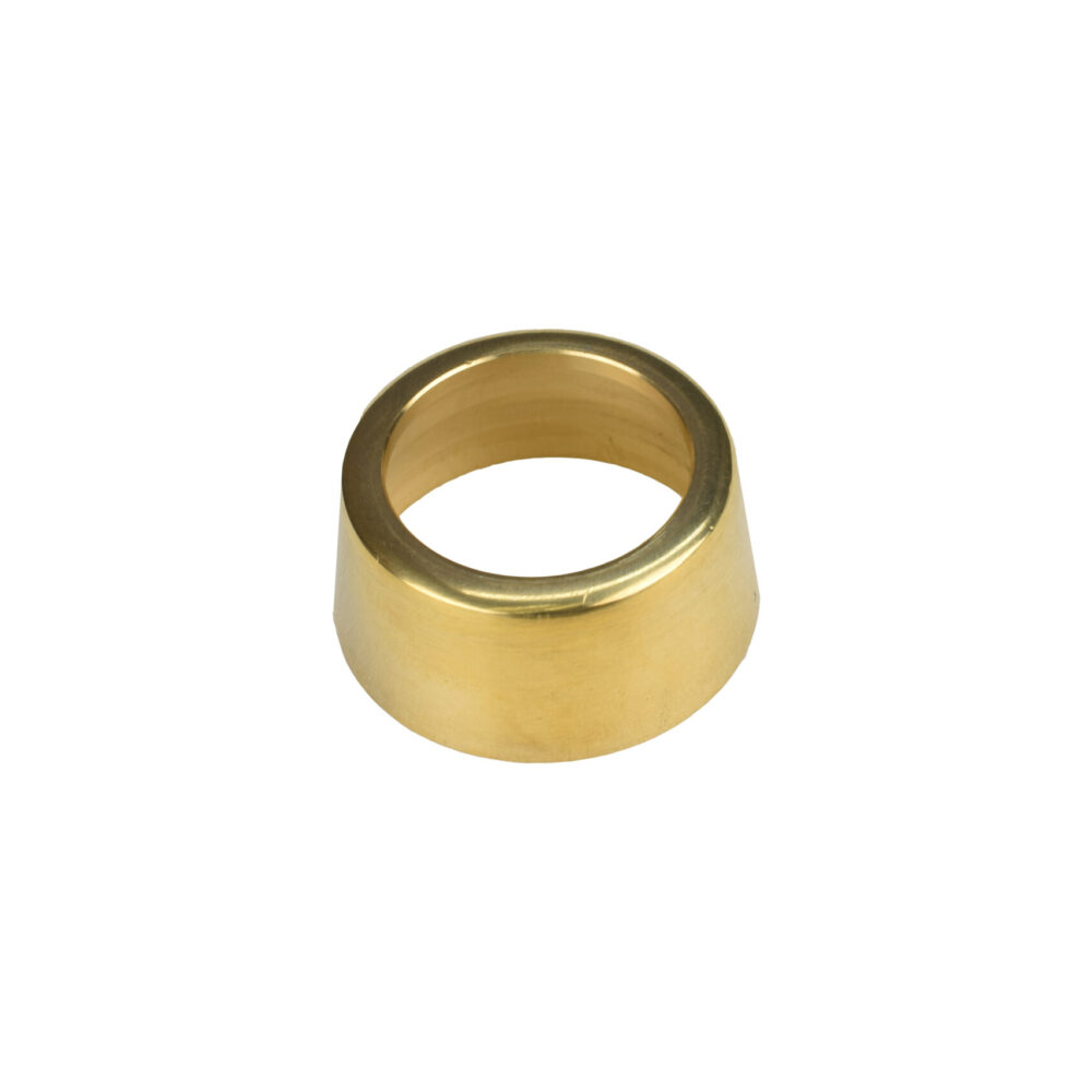 1331FBS Outside Brass Flange - Straight Wall