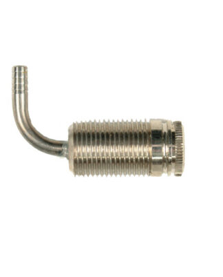 1331XSA Stainless Steel Shank Only with 1/4" Barbed Elbow