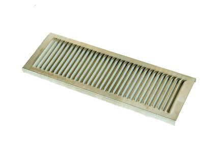 20-14S Stainless Steel Louvered Replacement Grid - For 615,616 and 616F Drip Trays