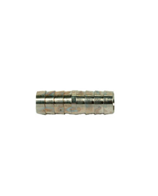 220 Hose Splicer - 3/8" x 1/4" - Plated Brass