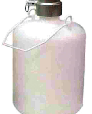 257 Plastic Cleaning Can - One Head 1.3 Gallons - Valves Sold Separately
