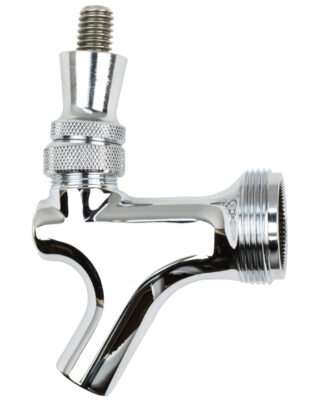 660BS Chrome Faucet with Stainless Steel Lever