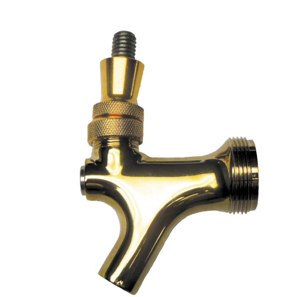 661SG Stainless Steel Faucet with PVD Gold Plating and S/S Internal Parts