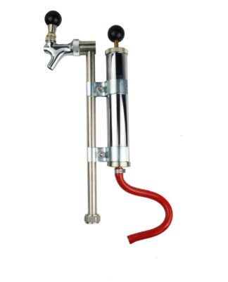 750 Deluxe Picnic Pump with 8" Pump, Metal Rod and Chrome Faucet