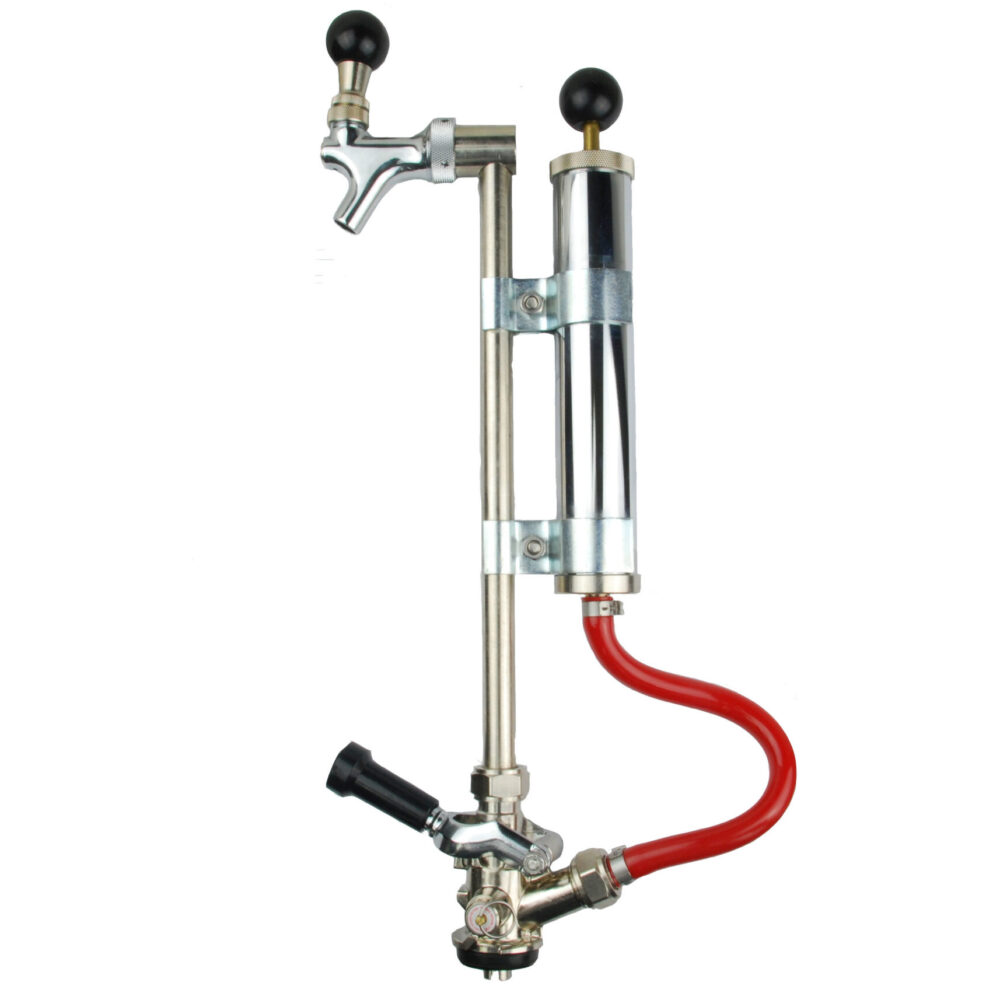752S-55E Deluxe Lever Handle Picnic Pump with 8" Pump, Metal Rod and Chrome Faucet - "S" System
