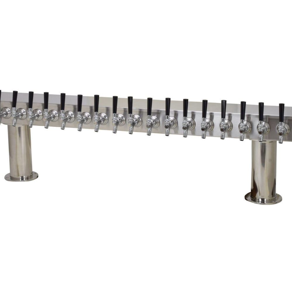 759R-24-4 Twenty Four Faucet Pass Through Tower with 4" Bases