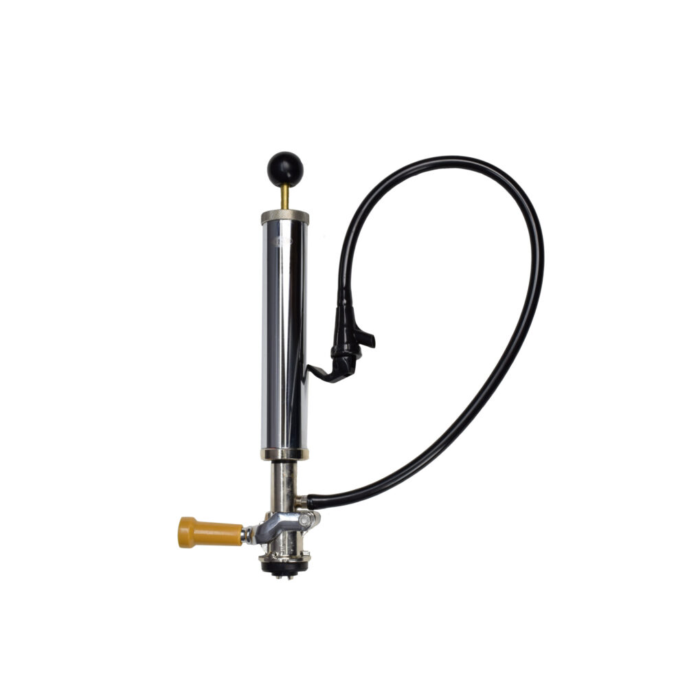 768-1GD Lever Handle Picnic Pump with 8" Pump and Gold Handle - "D" System