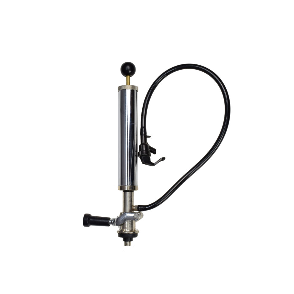 768E-1 Lever Handle Picnic Pump with 8" Pump and Black Handle - "S" System