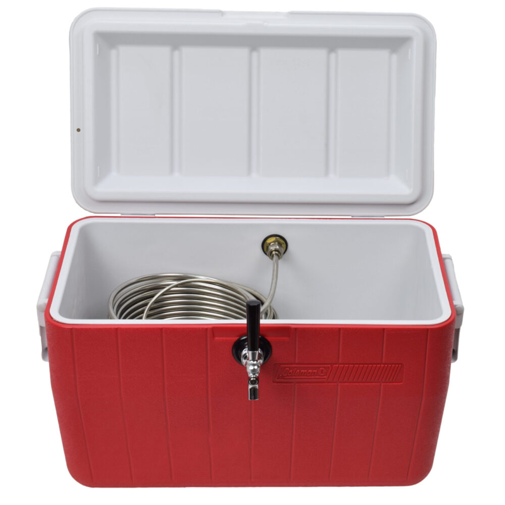 803B-20 Single Product 48qt Cooler with 120' of Stainless Steel Coil